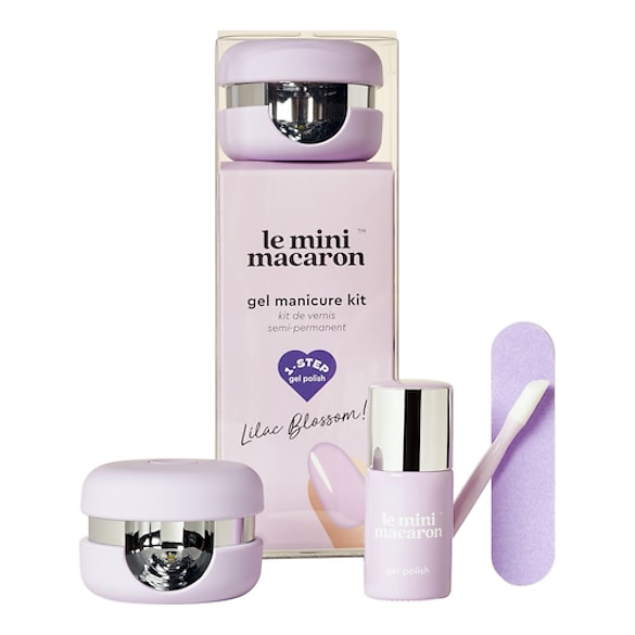 Gel Manucure Kit - Coffret vernis semi permanent 3 en 1, LE MINI MACARON